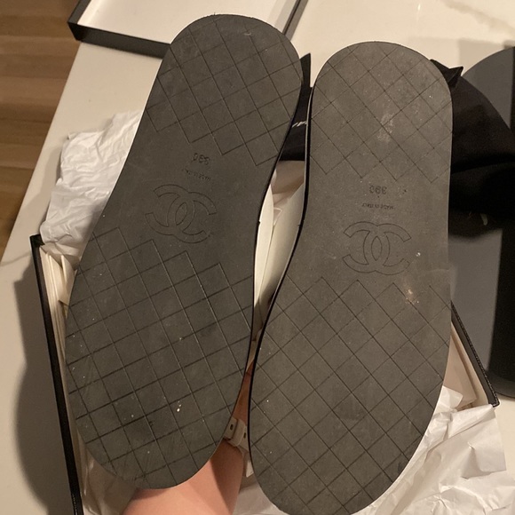 Chanel white slides. Size 39 - Picture 4 of 11
